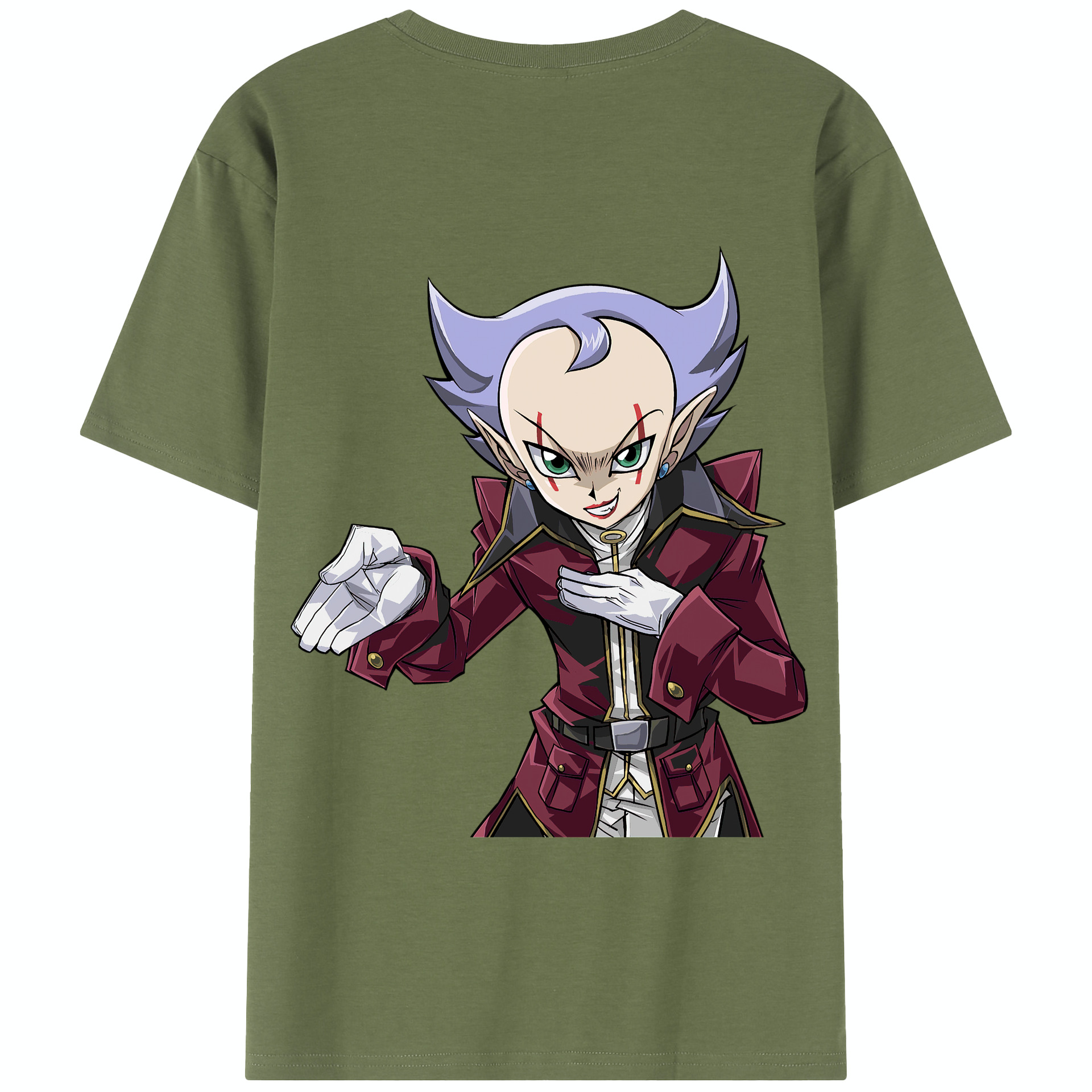 （画像用） 遊☆戯☆王 Yu-Gi-Oh! 綿100％半袖Tシャツ（背面プリント）